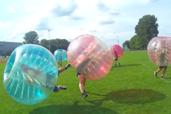 Bubble Soccer beim Junggesellenabschied Düsseldorf spielen